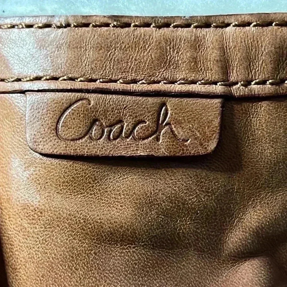 Coach Sherpa Lined Heeled Brown Studded Mules Sandal Size 6 - Picture 5 of 9